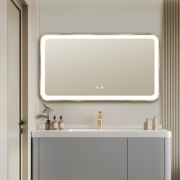 Framed Led Mirror